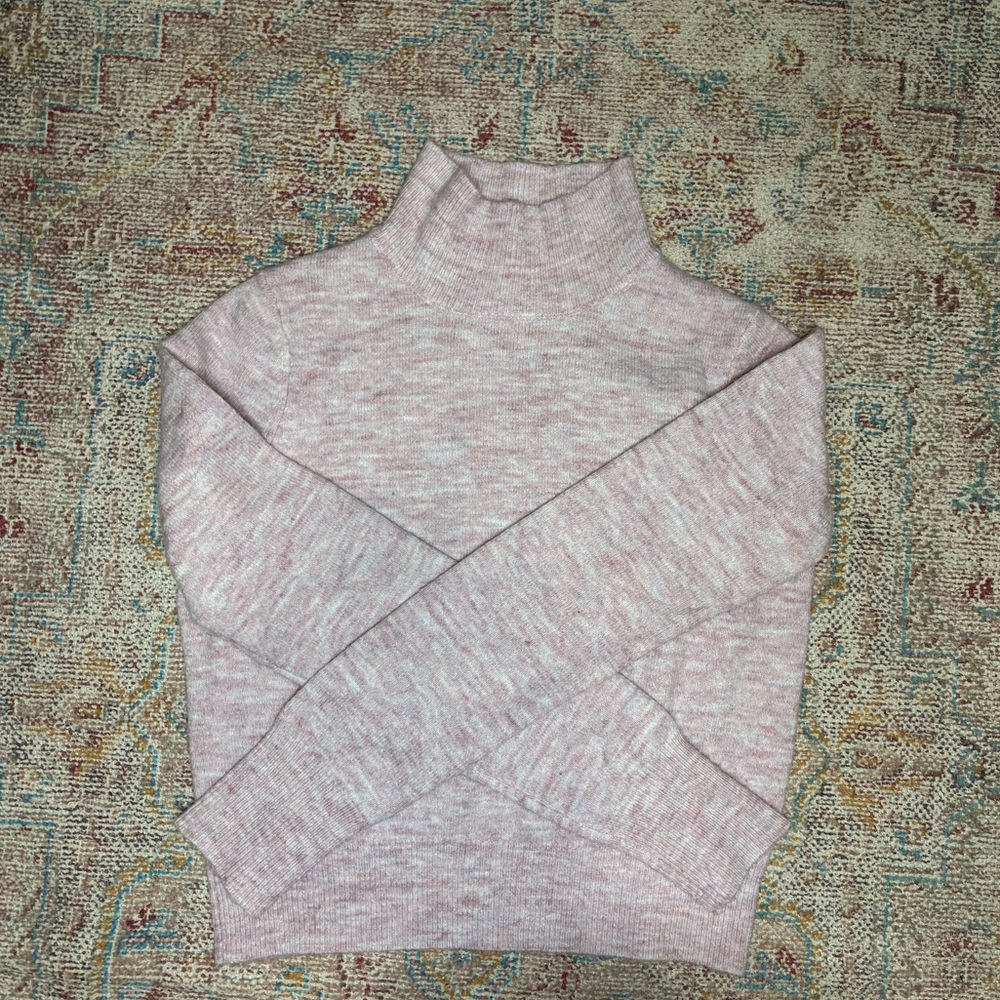 Twik Soft Pink Turtleneck Sweater - Picture 2 of 2